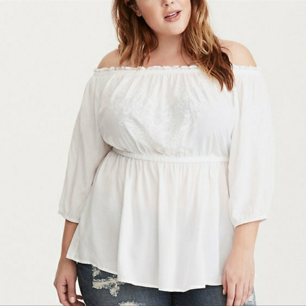 Torrid crochet Top 3X